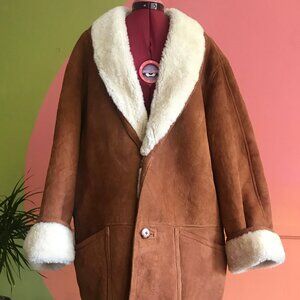 Vintage Hide Society Genuine Shearling Coat